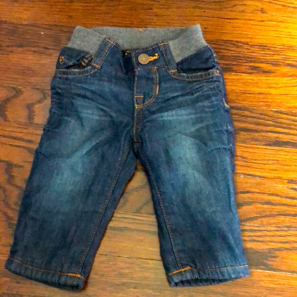 Gap denim fleece lined jeans